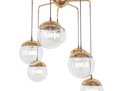 BUBBLES Chandelier 3D model