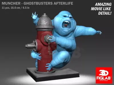 GHOSTBUSTERS AFTERLIFE MUNCHER 3D model