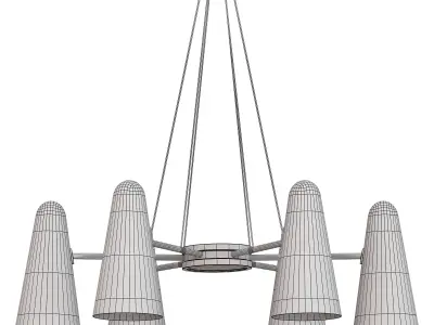 Hanging Lamp LUMI 3D model