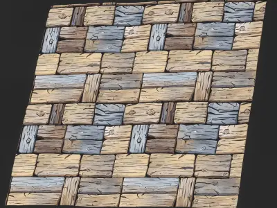 Stylized Wood Seamless Texture  Texture