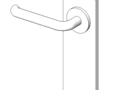 Handle Domestic 1 Free 3D model