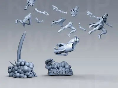 Base F3 3D print model