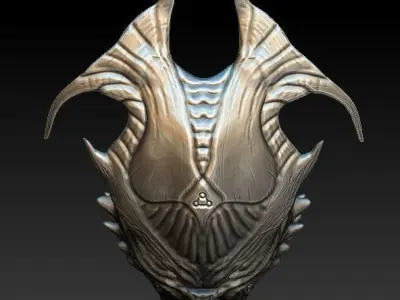 Odin predator Bio mask 3D model