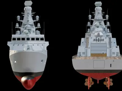  TCG Istanbul Frigate Equipped PBR 