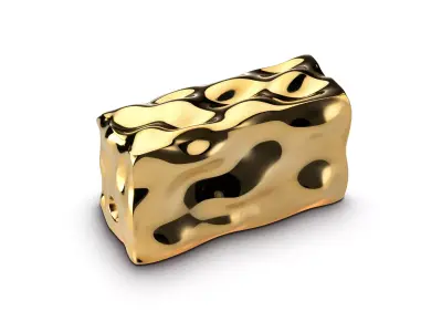 MOORGEN CHEESE SERIES GLOSSY SILVER GLOSSY GOLD VINTAGE GREY Free 3D model