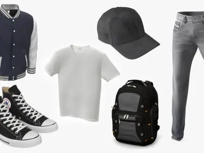  Men's Casual Clothing Collection 