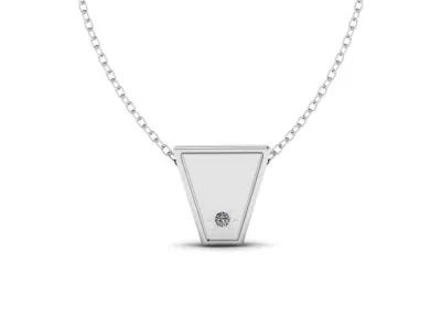 Diamond Jewelry Pendant 004 3D print model