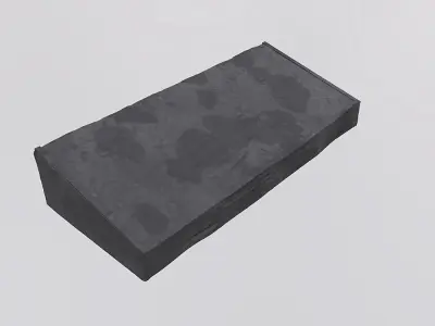 Two roof storefront model 3D model