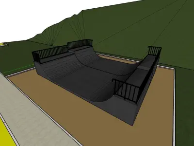 3D model of the ramp 3D model