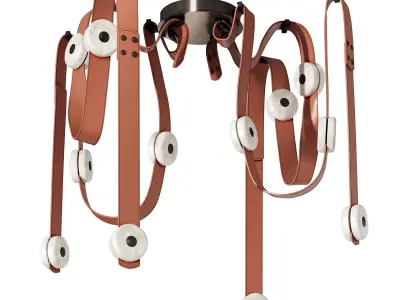 SNAPS LED Pendant vers 2 by Hubbardtonforge 3D model