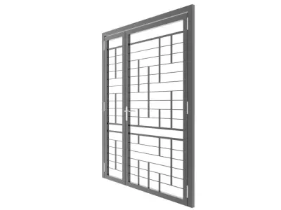 Gate Grilling 3D model