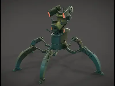 Spider One 3D model