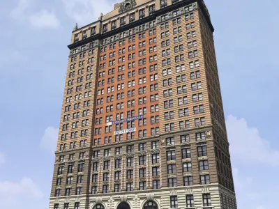 Whitehall Building Low-poly 3D model
