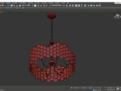 HONIG chandelier Low-poly 3D model
