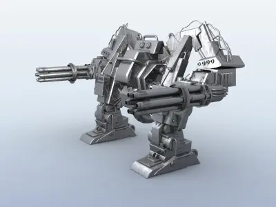 Robot 10 3D model