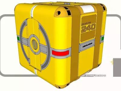 Star Trek The Motion Picture  Escape Pod 3D print model