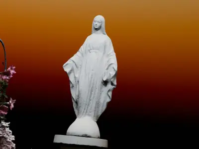 Church Sculpture - Photoscanned - Low Res  Free 3D model