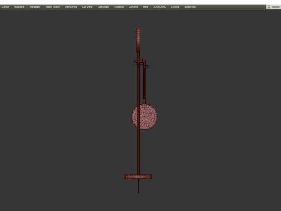 DOVRA SCONCE Low-poly 3D model