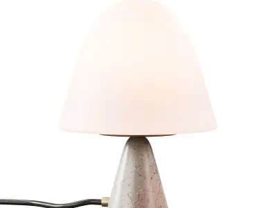 385 Fredericia Fellow and Meadow table lamps By Space Copenhagen 3D model