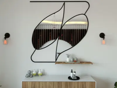 The Modern BedRoom 3D model