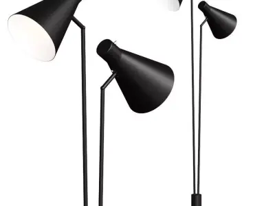 Lulu and Georgia Eleana Floor Lamp 3D model