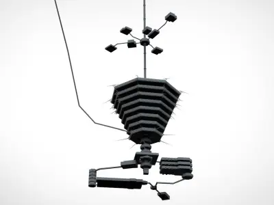 resident evil the hive 3D model