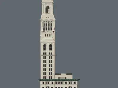 Travelers Tower 3D print model