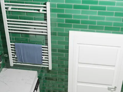 3d toilet bathroom 3D model