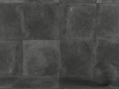 Flaviker Nordik Stone Black 120x120 Texture