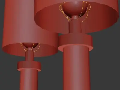 TRIANON CEILING LIGHT 3D model