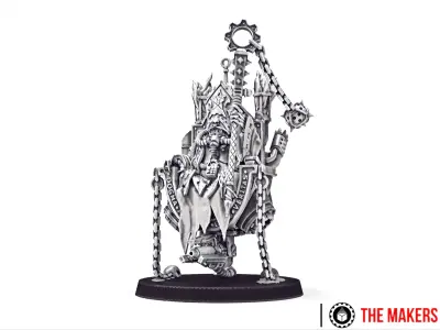 Dark Techno - High Pontiff Capacitus 3D print model