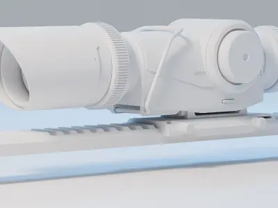 Gun Scope 3D model