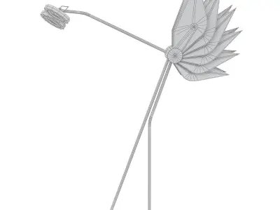 struts butterfly floor lamp 3D model
