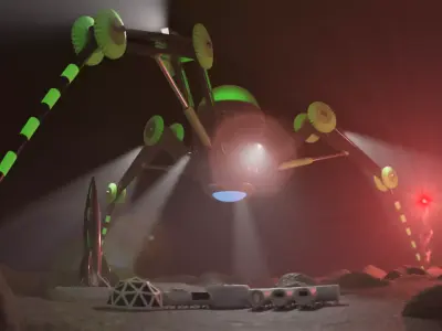 Mechanical Spyder 3D model