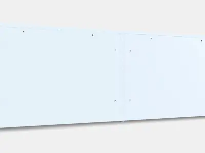 NORDLI 4-drawer chest of drawers Low-poly 3D model