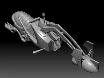 Flare-S Swoop Bike One12 Scale STL Files 3D print model