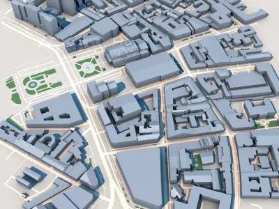 Bolshoi Theatre Moscow Russia 3D model