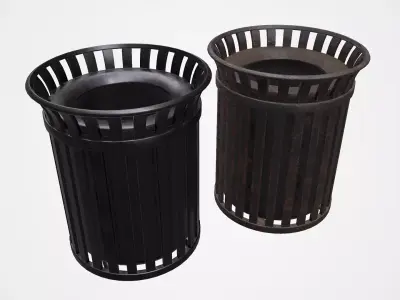 Trash can  3D model
