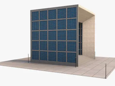 La Grande Arche 3D model