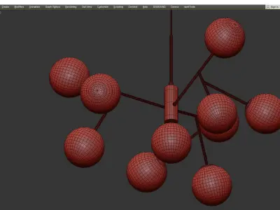 LOST STAR Low-poly 3D model
