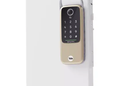 Digital Door Lock model Code By You D Pro Smart Lock Low-poly 3D Low-poly 3D model
