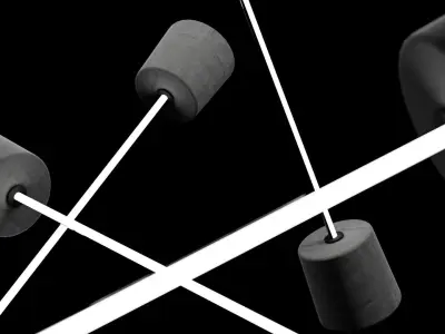 Cancion Light Fixture 3D model