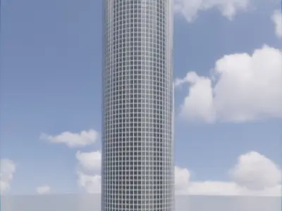 Parametric Building 1b9 3D model