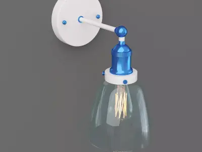 Leonidas Wall Light 3D model