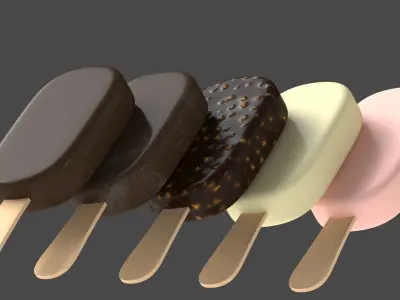 Ice Cream 3D model