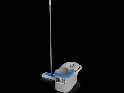 Brooms mops and window squeegees Mop 3D model