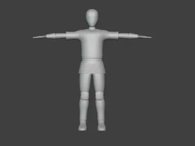 Your friendly neighborhood Spider-inspired 3D Character Low-poly 3D model