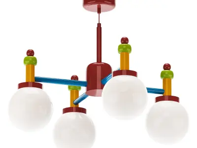 Hanging chandelier LUFTSKIP Free 3D model