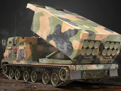  M270 Multiple Launch Rocket System PBR 