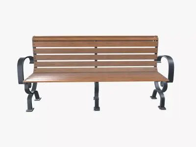 Bench 3D model